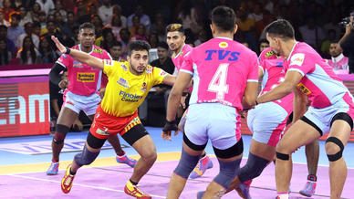 Match 100: Jaipur Pink Panthers vs Gujarat Fortunegiants Match 100: Jaipur Pink Panthers vs Gujarat Fortunegiants