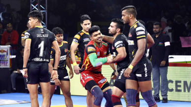 Match 77: Bengaluru Bulls vs Telugu Titans Match 77: Bengaluru Bulls vs Telugu Titans