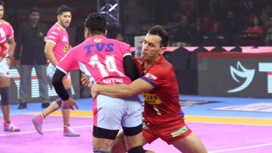 Match 73: Jaipur Pink Panthers vs Dabang Delhi K.C. Match 73: Jaipur Pink Panthers vs Dabang Delhi K.C.