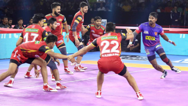 Match 56: Dabang Delhi K.C. vs Bengaluru Bulls Match 56: Dabang Delhi K.C. vs Bengaluru Bulls