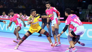 Match 57: Jaipur Pink Panthers vs Telugu Titans Match 57: Jaipur Pink Panthers vs Telugu Titans