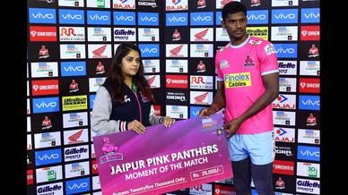 Match 121: Jaipur Pink Panthers vs Dabang Delhi K.C. Match 121: Jaipur Pink Panthers vs Dabang Delhi K.C.