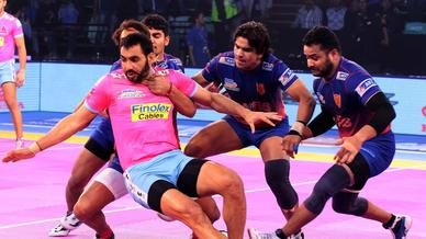 Match 89: Dabang Delhi K.C. vs Jaipur Pink Panthers Match 89: Dabang Delhi K.C. vs Jaipur Pink Panthers