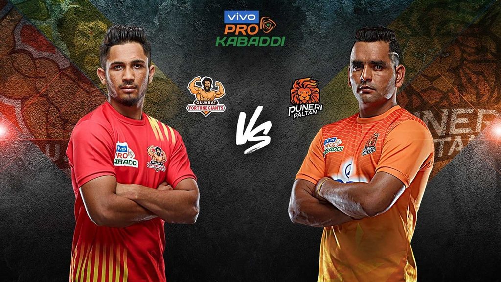 Gujarat Fortunegiants and Puneri Paltan will face-off in Match 28 VIVO Pro Kabaddi Season 7.