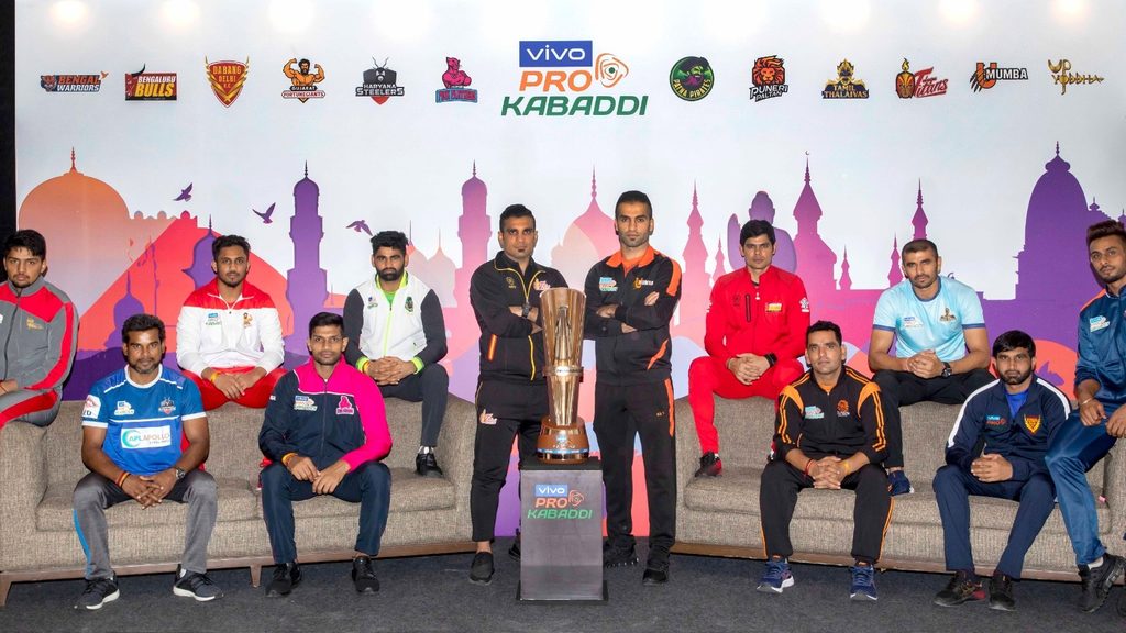 Pro kabaddi sale teams