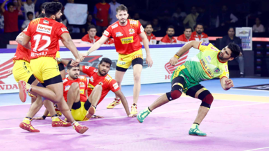Match 123: Gujarat Fortunegiants vs Patna Pirates Match 123: Gujarat Fortunegiants vs Patna Pirates