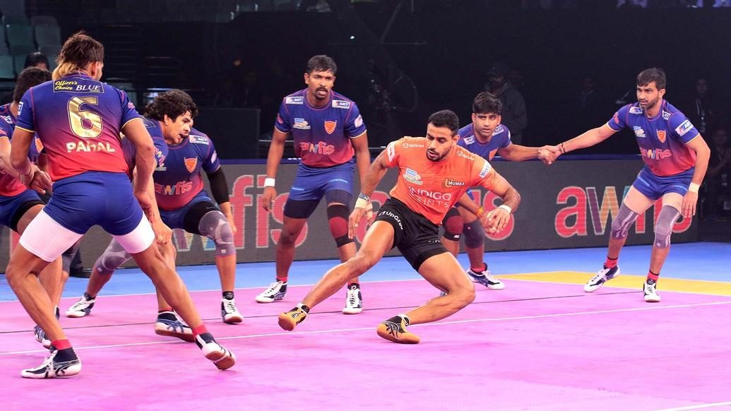 Match 91: Dabang Delhi K.C. vs U Mumba Match 91: Dabang Delhi K.C. vs U Mumba