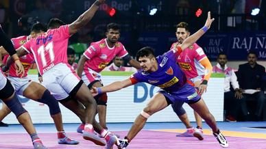 Match 27: Dabang Delhi KC vs Jaipur Pink Panthers Match 27: Dabang Delhi KC vs Jaipur Pink Panthers