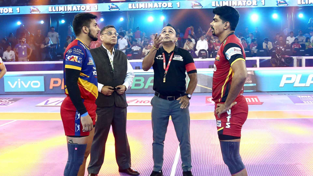 Eliminator 1: U.P. Yoddha vs Bengaluru Bulls Eliminator 1: U.P. Yoddha vs Bengaluru Bulls