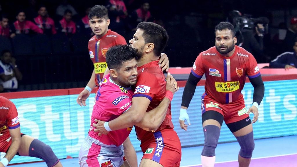 Anil Kumar's late tackle helped Dabang Delhi K.C. inflict an All-Out