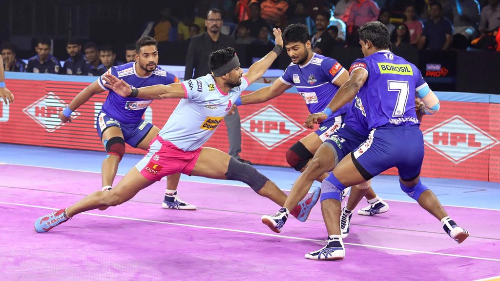 Deepak Hooda scored a Super 10 against Haryana Steelers in Match 84.