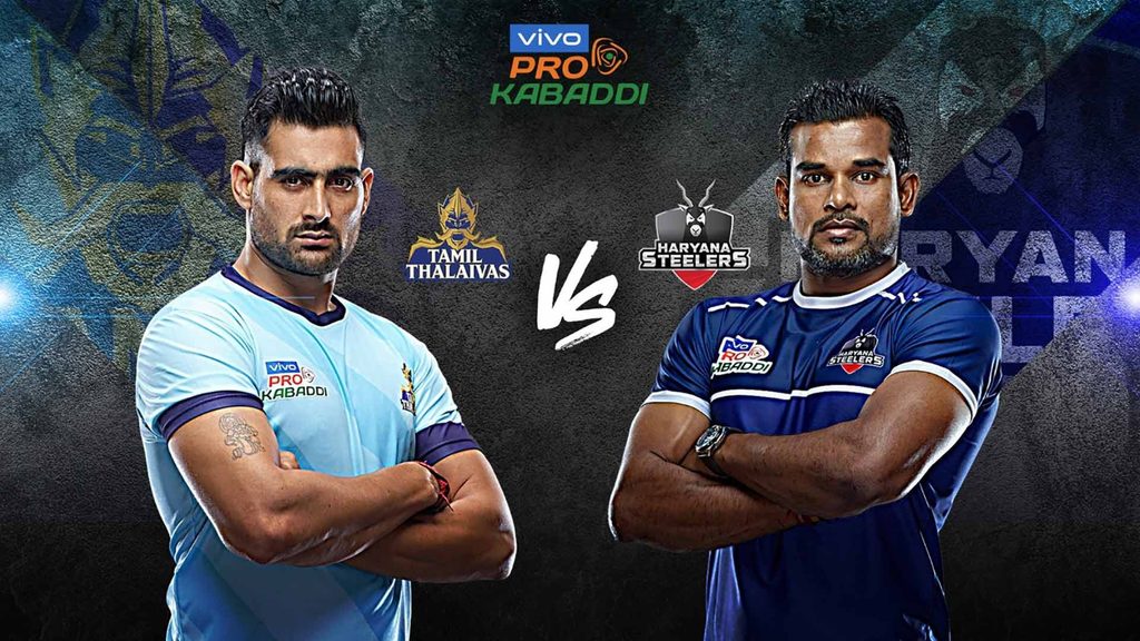 Tamil Thalaivas next run into Haryana Steelers in Match 90 of vivo Pro Kabaddi Season 7.