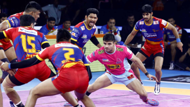 Match 93: Jaipur Pink Panthers vs U.P. Yoddha Match 93: Jaipur Pink Panthers vs U.P. Yoddha