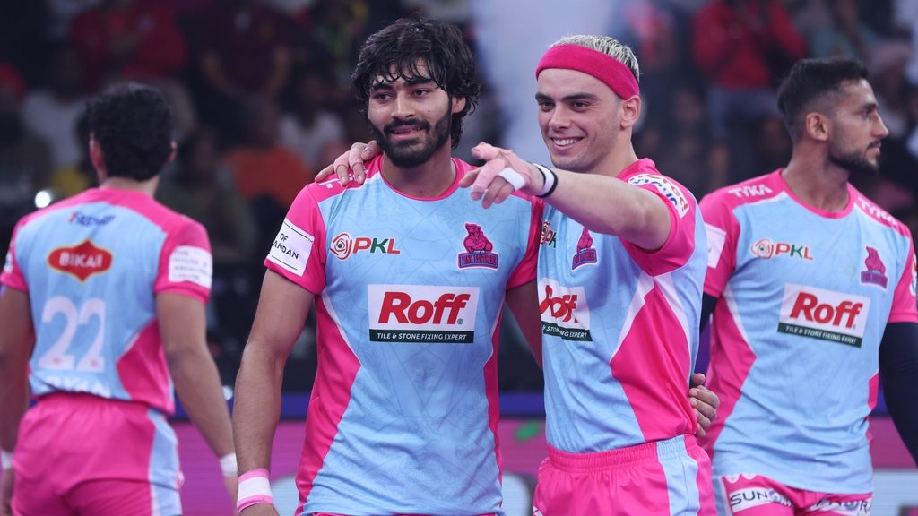 Jaipur Pink Panthers clinch first home win in PKL 12 with 41-29 victory  over UP Yoddhas