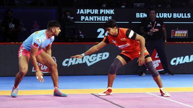 Match 70: Jaipur Pink Panthers vs Bengaluru Bulls Match 70: Jaipur Pink Panthers vs Bengaluru Bulls