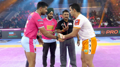 Match 107: Jaipur Pink Panthers vs Puneri Paltan Match 107: Jaipur Pink Panthers vs Puneri Paltan