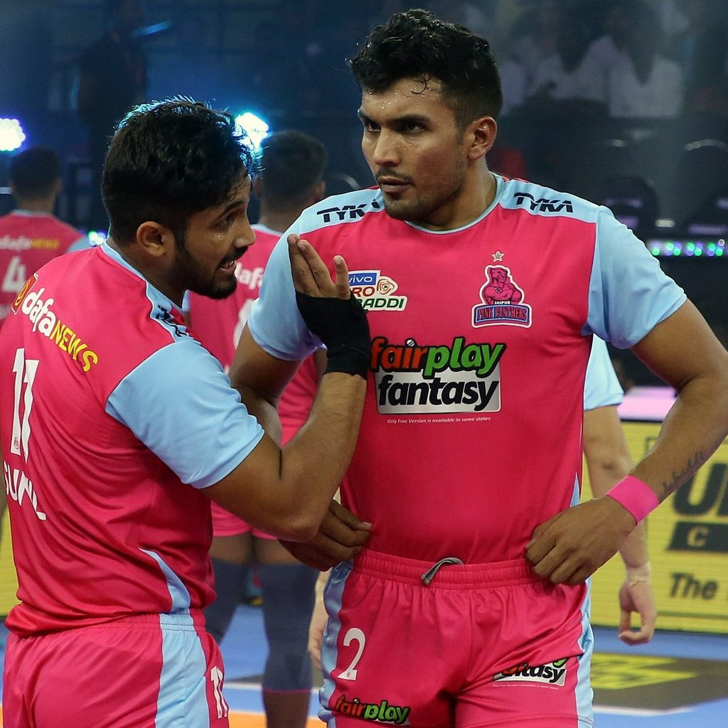 jaipur pink panthers jersey