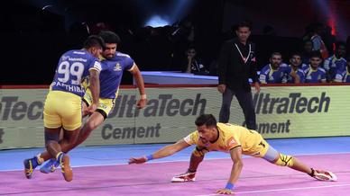 Match 83: Tamil Thalaivas vs Telugu Titans Match 83: Tamil Thalaivas vs Telugu Titans