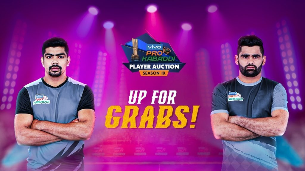 Pawan Sehrawat and Pardeep Narwal to go under the hammer at VIVO Pro