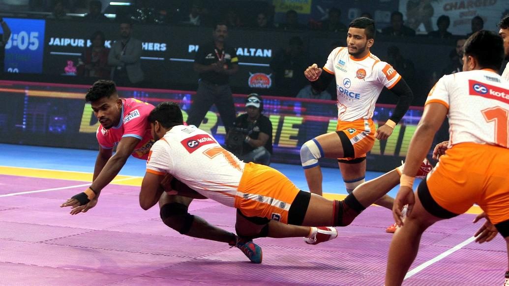 Match 111: Jaipur Pink Panthers vs Puneri Paltan Match 111: Jaipur Pink Panthers vs Puneri Paltan