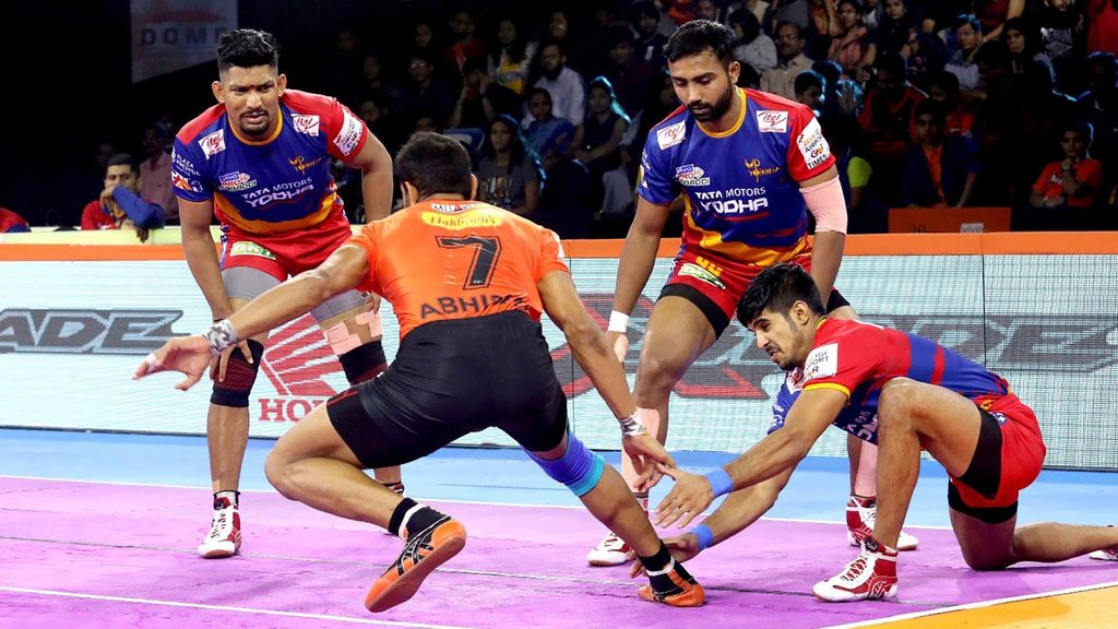 U.P. Yoddha’s defence played exceptionally against U Mumba in Match 19.