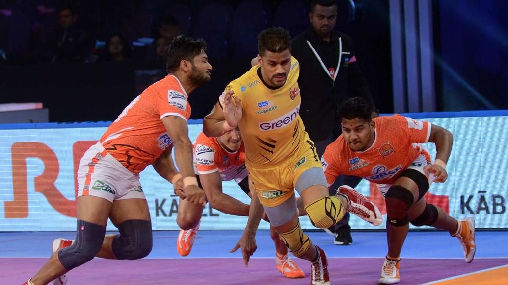 Match 123: Puneri Paltan vs Telugu Titans Match 123: Puneri Paltan vs Telugu Titans