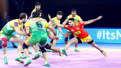 Match 123: Gujarat Fortunegiants vs Patna Pirates Match 123: Gujarat Fortunegiants vs Patna Pirates