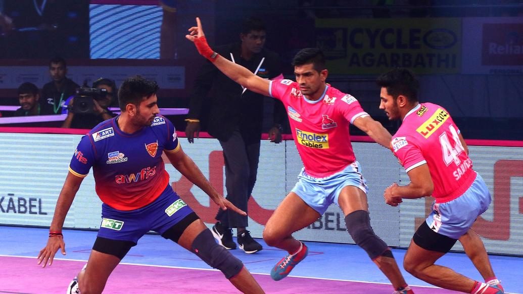 Match 121: Jaipur Pink Panthers vs Dabang Delhi K.C. Match 121: Jaipur Pink Panthers vs Dabang Delhi K.C.
