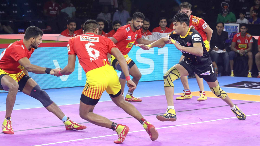 Match 37: Gujarat Fortunegiants vs Telugu Titans Match 37: Gujarat Fortunegiants vs Telugu Titans