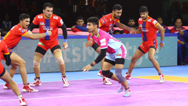 Match 50: U.P.Yoddha vs Jaipur Pink Panthers Match 50: U.P.Yoddha vs Jaipur Pink Panthers