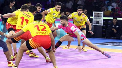 Match 100: Jaipur Pink Panthers vs Gujarat Fortunegiants Match 100: Jaipur Pink Panthers vs Gujarat Fortunegiants