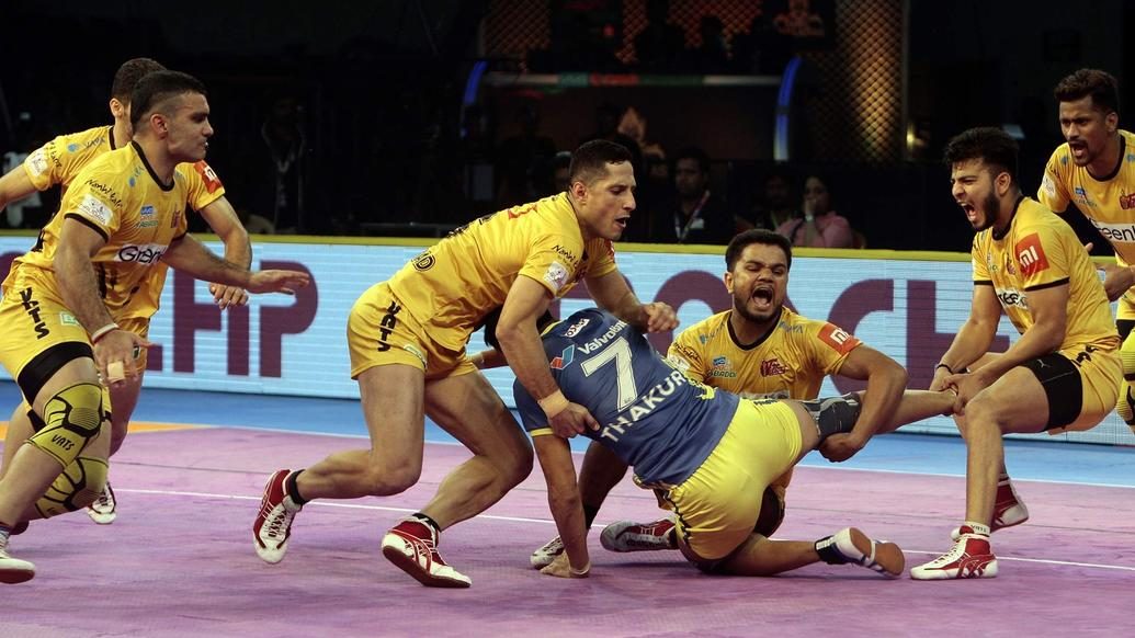 Match 6: Tamil Thalaivas vs Telugu Titans Match 6: Tamil Thalaivas vs Telugu Titans