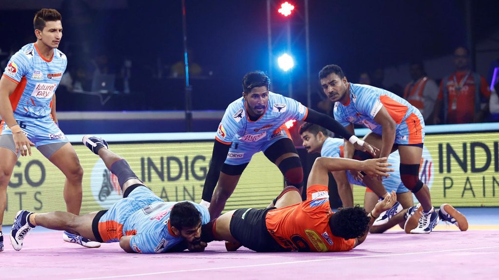 An all-round performance from Bengal Warriors helped them beat U Mumba in semi-final 2.