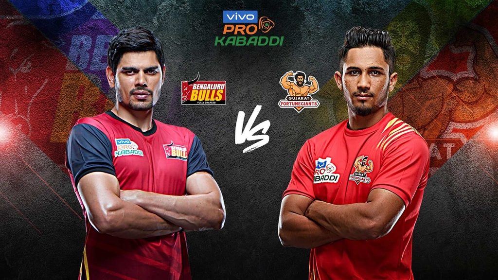 Bengaluru Bulls will be up against Gujarat Supergiants in Match 3 of VIVO Pro Kabaddi Season 7.