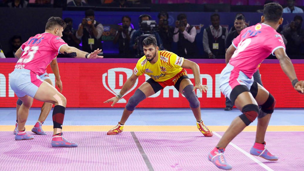 Match 100: Jaipur Pink Panthers vs Gujarat Fortunegiants Match 100: Jaipur Pink Panthers vs Gujarat Fortunegiants
