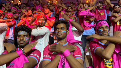 Panthers Pack show their support for Jaipur Pink Panthers Panthers Pack show their support for Jaipur Pink Panthers