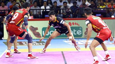 Match 77: Bengaluru Bulls vs Telugu Titans Match 77: Bengaluru Bulls vs Telugu Titans