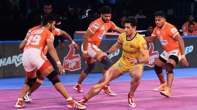 Match 123: Puneri Paltan vs Telugu Titans Match 123: Puneri Paltan vs Telugu Titans