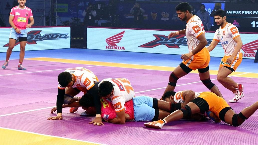 Match 111: Jaipur Pink Panthers vs Puneri Paltan Match 111: Jaipur Pink Panthers vs Puneri Paltan