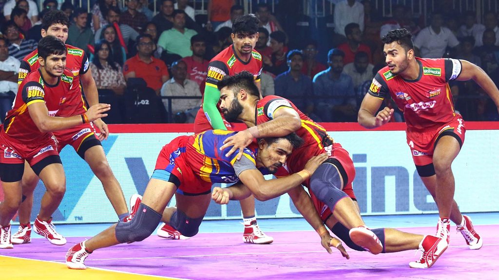 Bengaluru Bulls’ Mahender Singh is a proficient Cover defender.