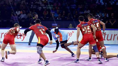 Match 46: Bengal Warriors vs Dabang Delhi K.C. Match 46: Bengal Warriors vs Dabang Delhi K.C.