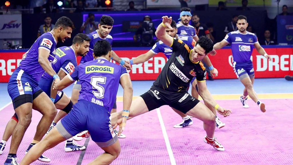 Farhad Milaghardan was a reliable outlet of points for Telugu Titans in Season 7.