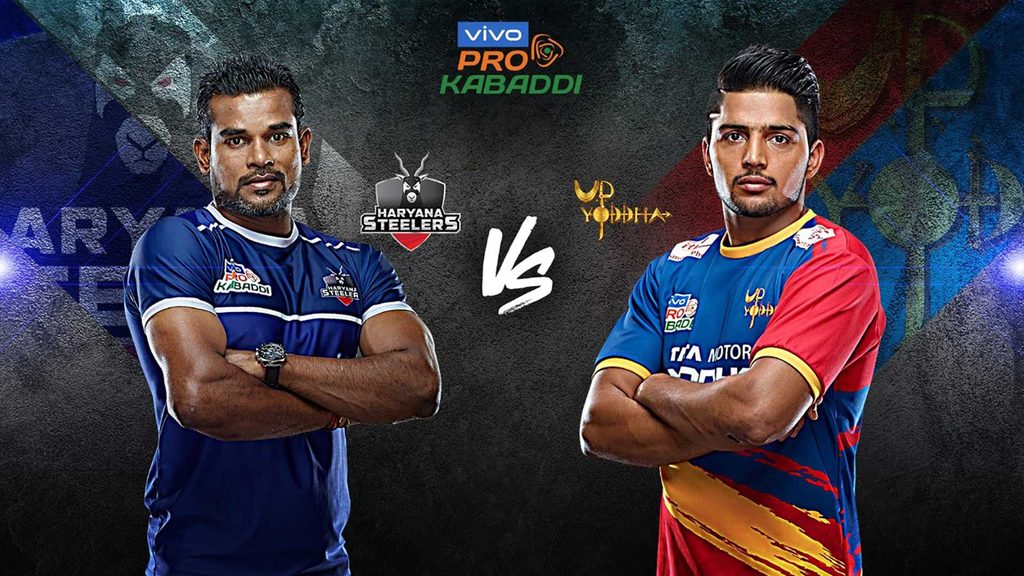 Haryana Steelers play their first home match of vivo Pro Kabaddi Season 7 against U.P. Yoddha.