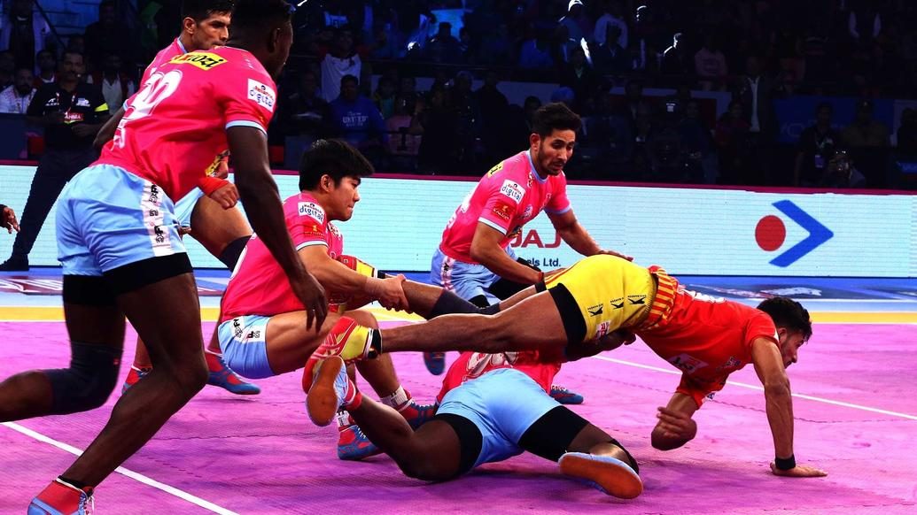 Match 120: Jaipur Pink Panthers vs Gujarat Fortunegiants Match 120: Jaipur Pink Panthers vs Gujarat Fortunegiants