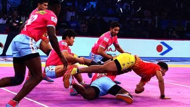 Match 120: Jaipur Pink Panthers vs Gujarat Fortunegiants Match 120: Jaipur Pink Panthers vs Gujarat Fortunegiants