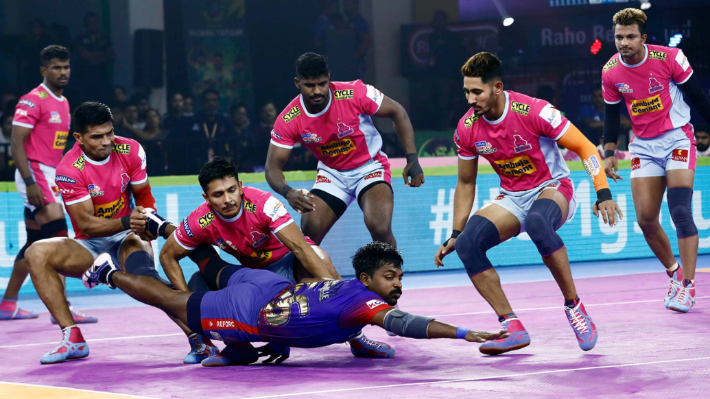 Match 27: Dabang Delhi KC vs Jaipur Pink Panthers Match 27: Dabang Delhi KC vs Jaipur Pink Panthers