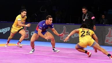Match 95: Dabang Delhi K.C. vs Telugu Titans Match 95: Dabang Delhi K.C. vs Telugu Titans