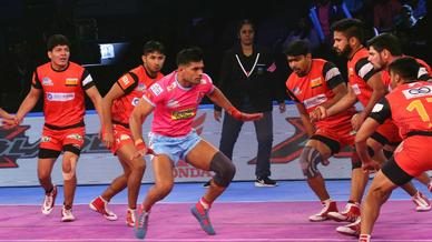 Match 131 - Jaipur Pink Panthers vs Bengaluru Bulls Match 131 - Jaipur Pink Panthers vs Bengaluru Bulls
