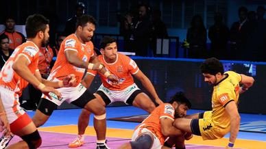 Match 123: Puneri Paltan vs Telugu Titans Match 123: Puneri Paltan vs Telugu Titans